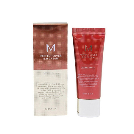 ✔️Missha BB Cream 20мл тональный крем 27 - купить за  в г. Махачкале