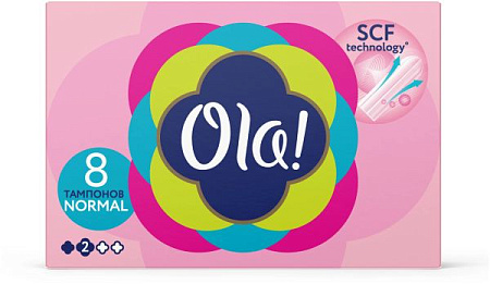 ✔️OLA Тампоны №8 Нормал (2216) - купить за  в г. Махачкале