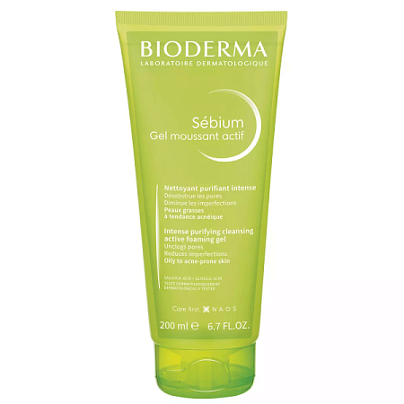 ✔️Bioderma Очищающий гель 200мл Sebium actif - купить за  в г. Махачкале