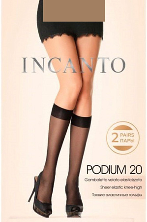 ✔️Incanto Гольфы 20den podium  nero - купить за  в г. Махачкале
