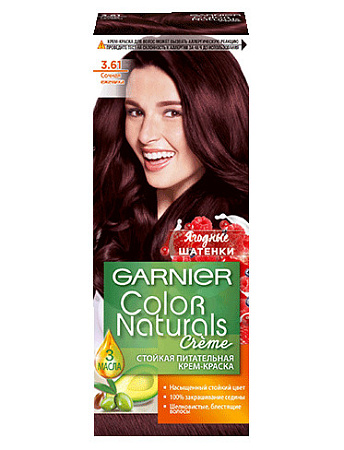 GARNIER Color Naturals Creme 3.61 Сочная Ежевика от магазина МылоПорошок