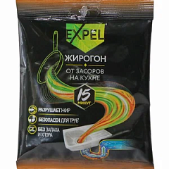 EXPEL Жирогон от засоров на кухне 50г