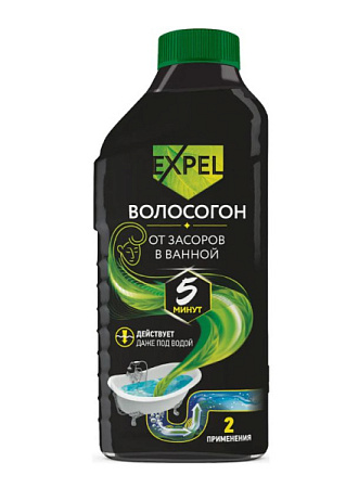 ✔️EXPEL Волосогон от засоров в ванной 5мин. 1000мл - купить за  в г. Махачкале