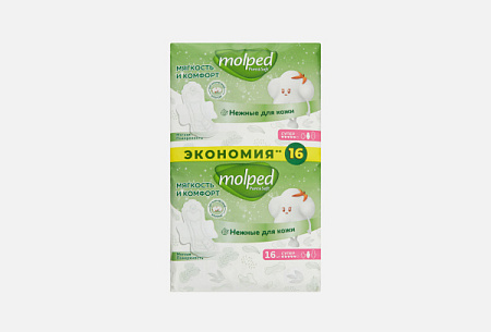 ✔️Molped Прокладки 16шт 5к Супер   - купить за  в г. Махачкале