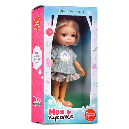 ✔️Кукла шарнирная "Моя куколка" "Милана" в коробке - купить за  в г. Махачкале