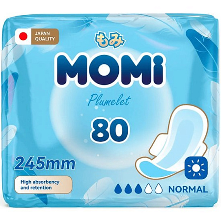 ✔️Momi Прокладки 10шт 245mm Normal - купить за  в г. Махачкале
