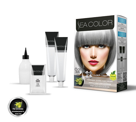 Sea Color Краска для волос 0.01 серебряный от магазина МылоПорошок