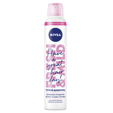 NIVEA Сухой шампунь 3в1 200мл от магазина МылоПорошок