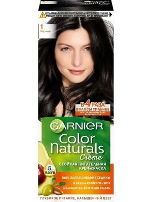 GARNIER Color Naturals Creme 1 черный от магазина МылоПорошок